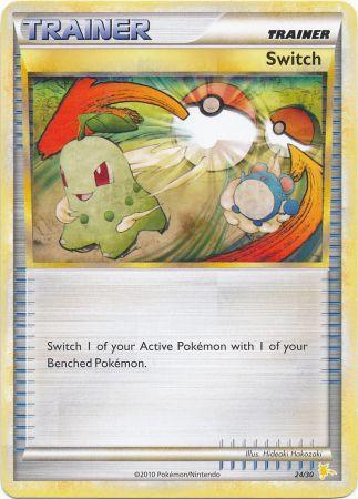 Switch (24/30) [HeartGold & SoulSilver: Trainer Kit - Raichu] | Card Merchant Takapuna