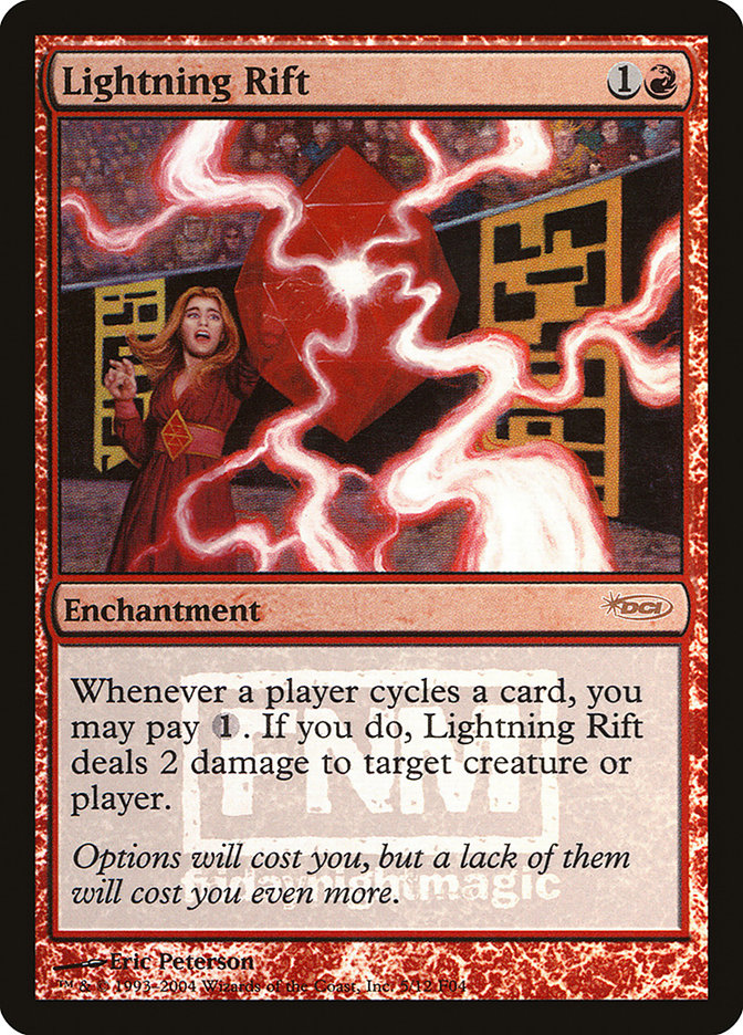 Lightning Rift [Friday Night Magic 2004] | Card Merchant Takapuna