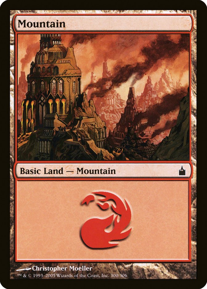 Mountain (300) [Ravnica: City of Guilds] | Card Merchant Takapuna