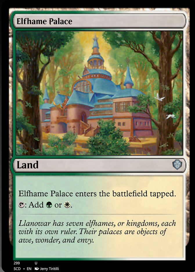 Elfhame Palace [Starter Commander Decks] | Card Merchant Takapuna