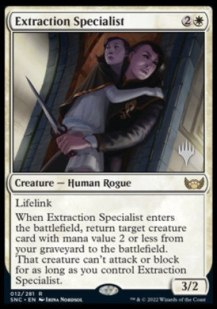 Extraction Specialist (Promo Pack) [Streets of New Capenna Promos] | Card Merchant Takapuna