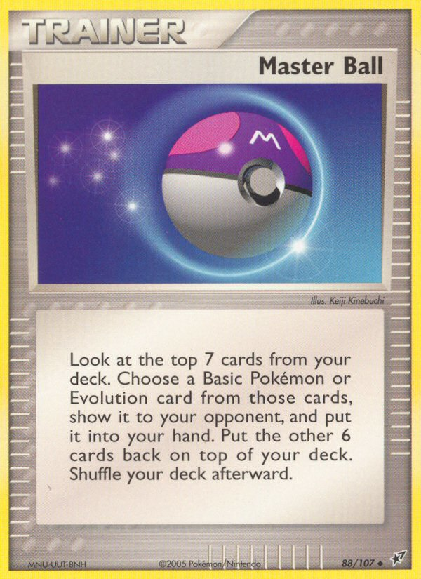 Master Ball (88/107) [EX: Deoxys] | Card Merchant Takapuna