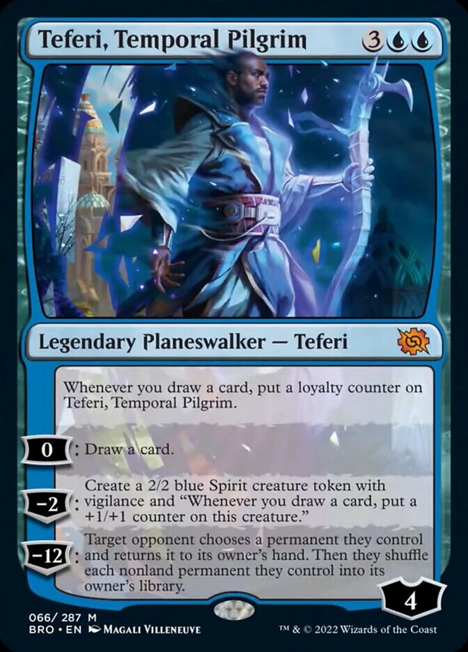 Teferi, Temporal Pilgrim [The Brothers' War] | Card Merchant Takapuna