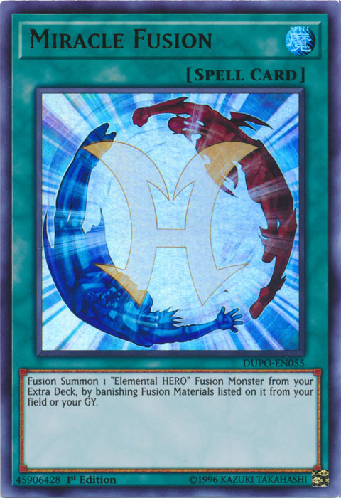 Miracle Fusion [DUPO-EN055] Ultra Rare | Card Merchant Takapuna