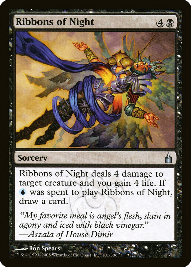 Ribbons of Night [Ravnica: City of Guilds] | Card Merchant Takapuna