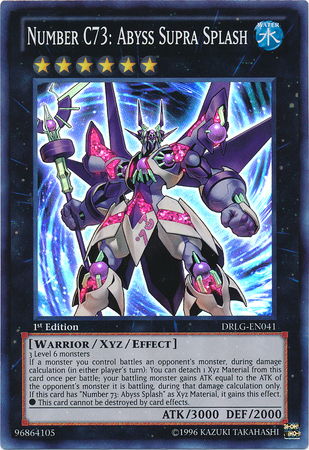 Number C73: Abyss Supra Splash [DRLG-EN041] Super Rare | Card Merchant Takapuna