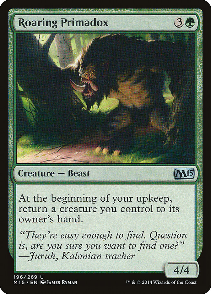 Roaring Primadox [Magic 2015] | Card Merchant Takapuna