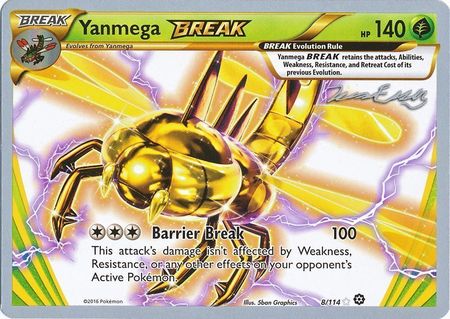 Yanmega BREAK (8/114) (Bebe - Jesper Eriksen) [World Championships 2016] | Card Merchant Takapuna