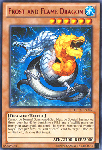 Frost and Flame Dragon (Red) [DL15-EN005] Rare | Card Merchant Takapuna