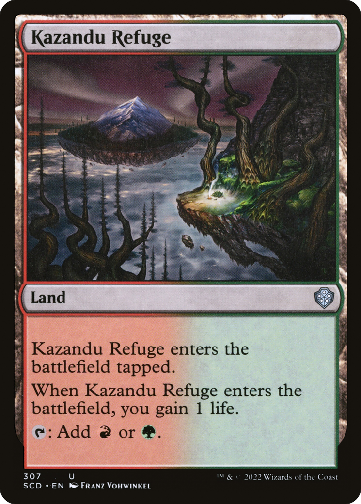 Kazandu Refuge [Starter Commander Decks] | Card Merchant Takapuna