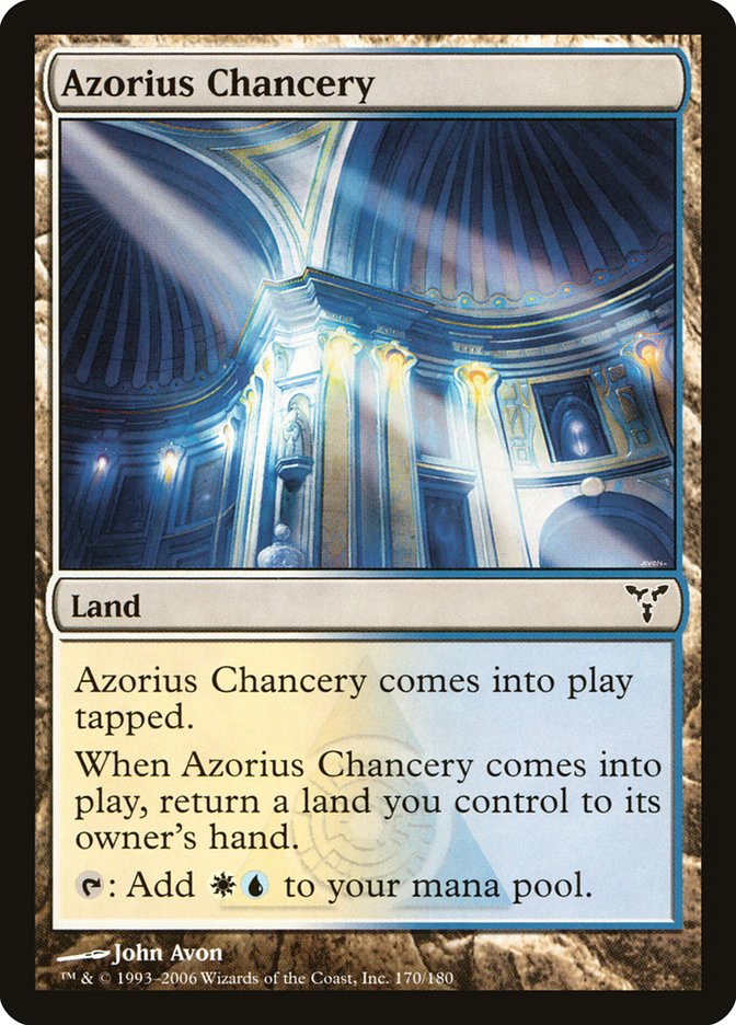 Azorius Chancery [Dissension] | Card Merchant Takapuna