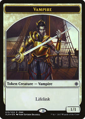 Vampire // Treasure Double-Sided Token [Friday Night Magic 2017] | Card Merchant Takapuna