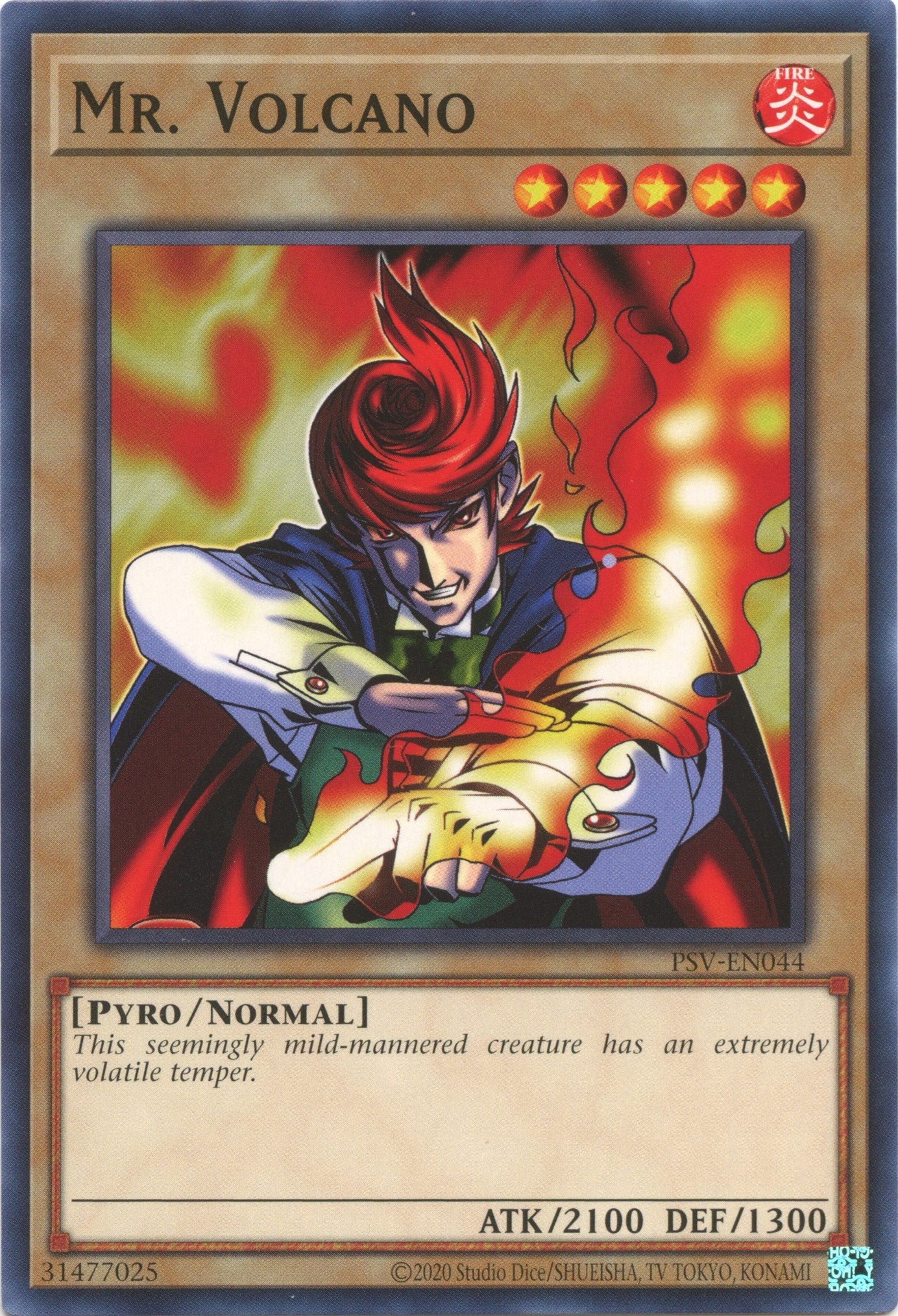 Mr. Volcano (25th Anniversary) [PSV-EN044] Common | Card Merchant Takapuna