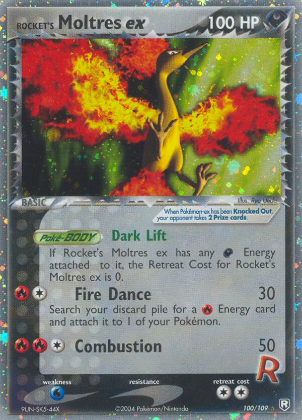 Rocket's Moltres ex (100/109) [EX: Team Rocket Returns] | Card Merchant Takapuna