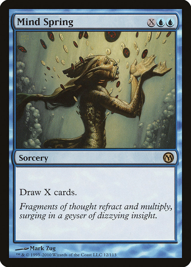 Mind Spring [Duels of the Planeswalkers] | Card Merchant Takapuna