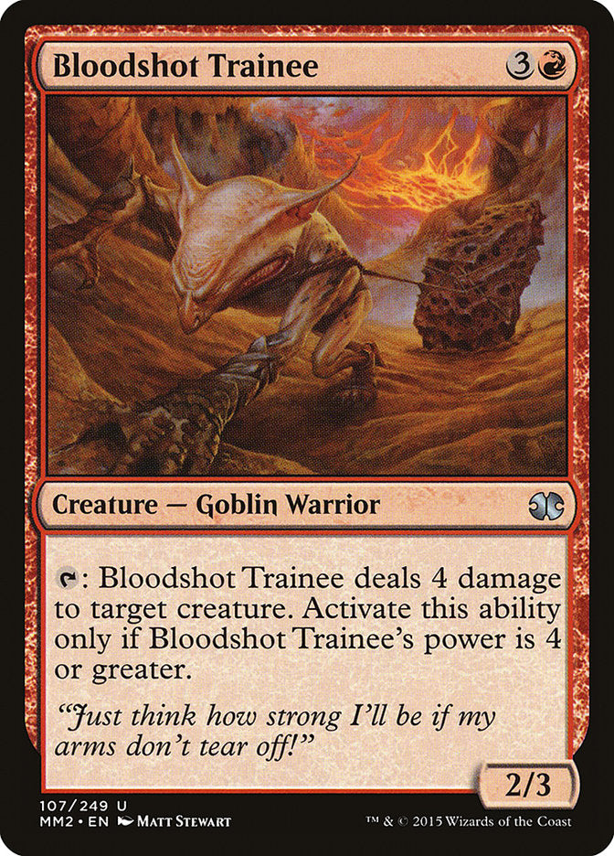 Bloodshot Trainee [Modern Masters 2015] | Card Merchant Takapuna