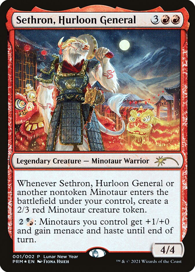 Sethron, Hurloon General [Year of the Ox 2021] | Card Merchant Takapuna