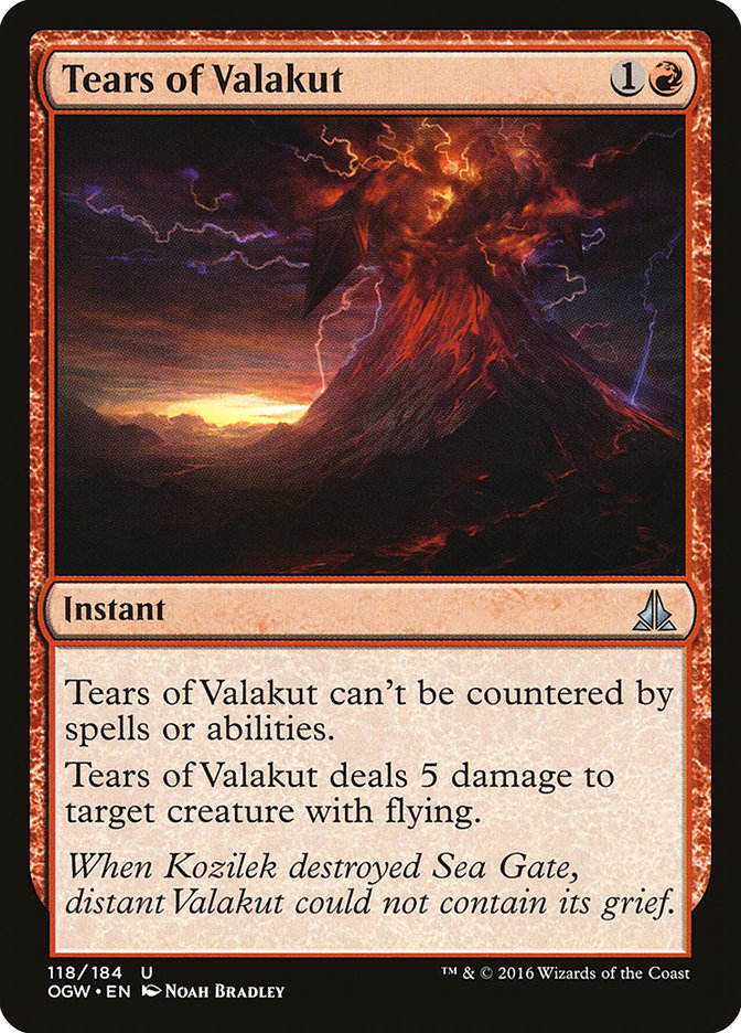 Tears of Valakut [Oath of the Gatewatch] | Card Merchant Takapuna