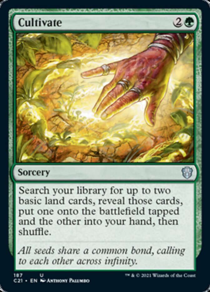 Cultivate [Commander 2021] | Card Merchant Takapuna