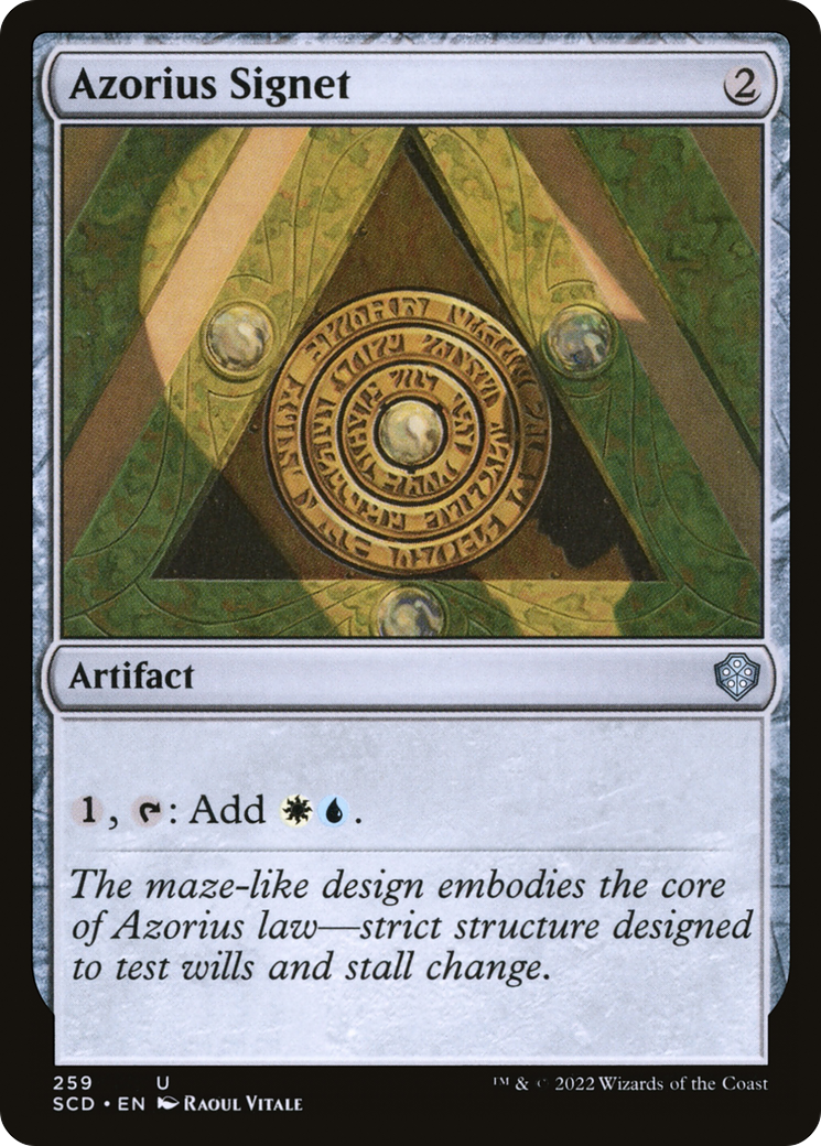 Azorius Signet [Starter Commander Decks] | Card Merchant Takapuna