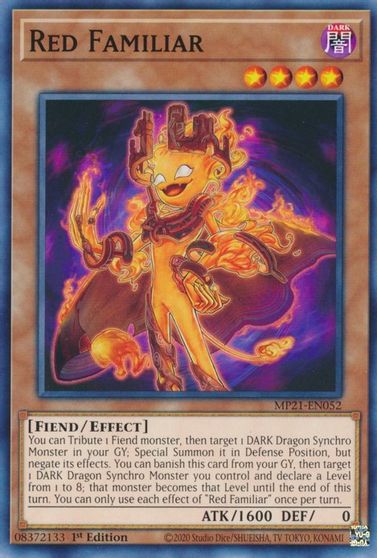 Red Familiar [MP21-EN052] Common | Card Merchant Takapuna