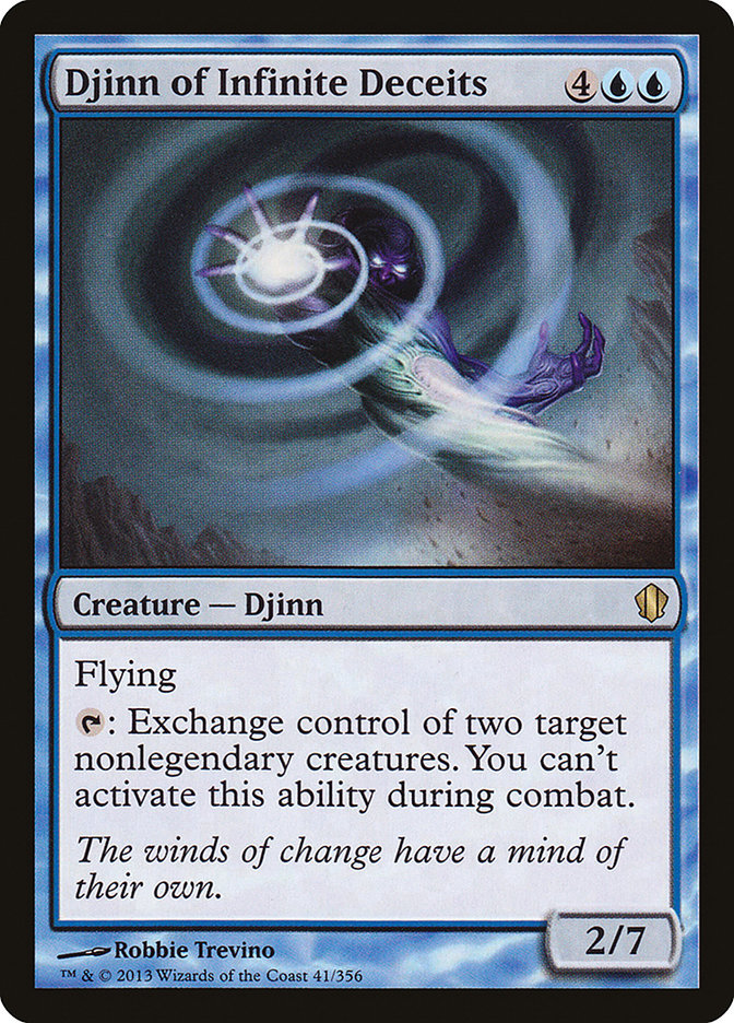 Djinn of Infinite Deceits [Commander 2013] | Card Merchant Takapuna