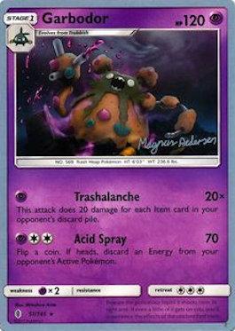 Garbodor (51/145) (Garbanette - Magnus Pedersen) [World Championships 2018] | Card Merchant Takapuna