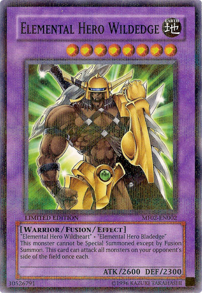 Elemental Hero Wildedge [MF02-EN002] Rare | Card Merchant Takapuna