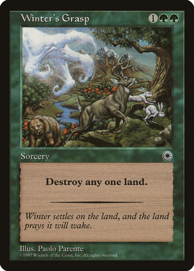 Winter's Grasp [Portal] | Card Merchant Takapuna