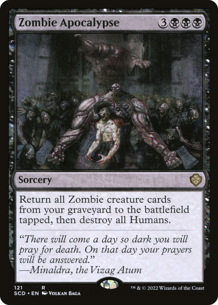 Zombie Apocalypse [Starter Commander Decks] | Card Merchant Takapuna