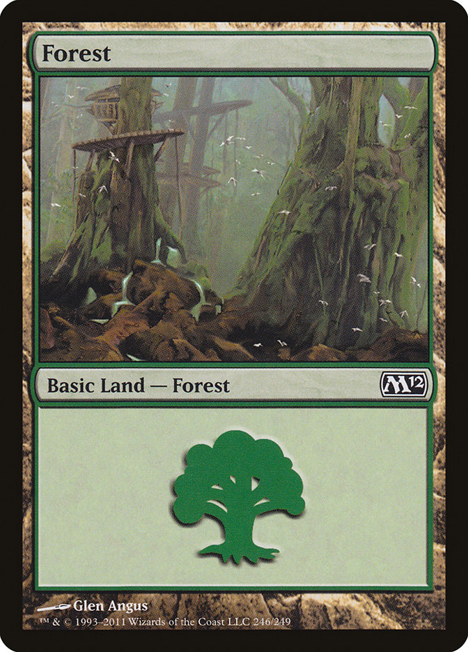 Forest (246) [Magic 2012] | Card Merchant Takapuna