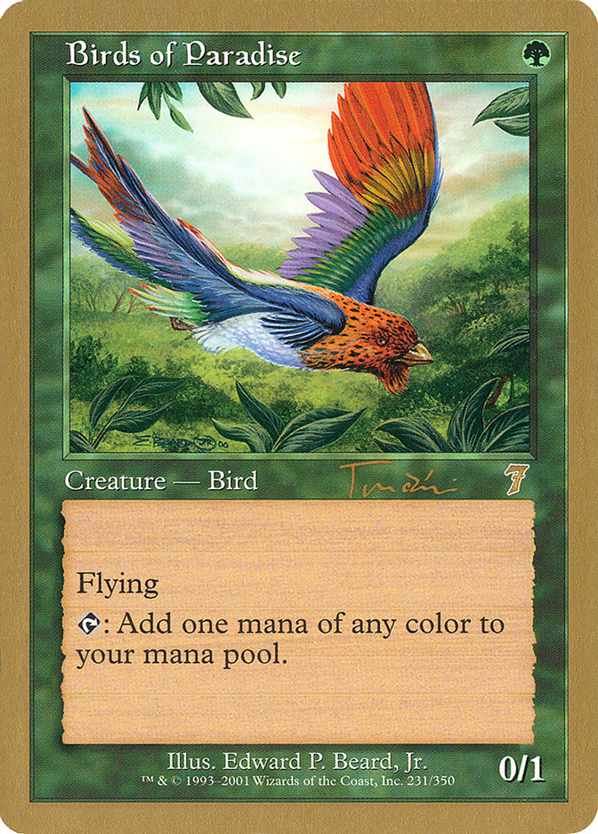 Birds of Paradise (Jan Tomcani) [World Championship Decks 2001] | Card Merchant Takapuna