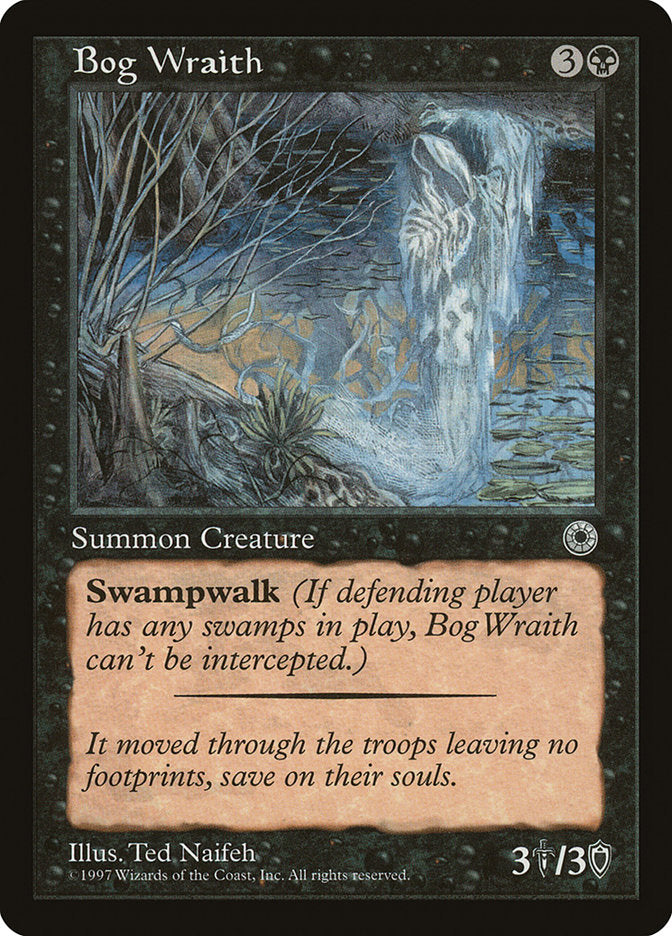 Bog Wraith [Portal] | Card Merchant Takapuna