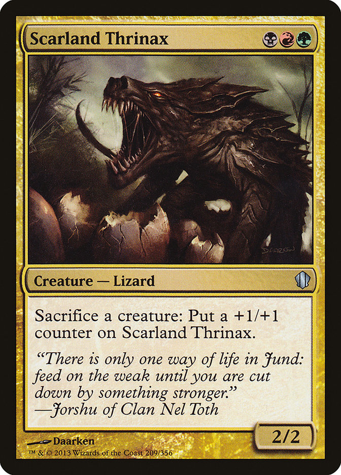 Scarland Thrinax [Commander 2013] | Card Merchant Takapuna