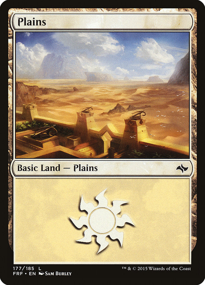 Plains (177) [Fate Reforged] | Card Merchant Takapuna