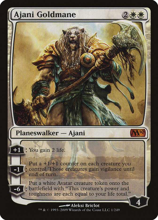 Ajani Goldmane [Magic 2010] | Card Merchant Takapuna