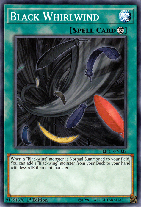 Black Whirlwind [LED3-EN032] Common | Card Merchant Takapuna