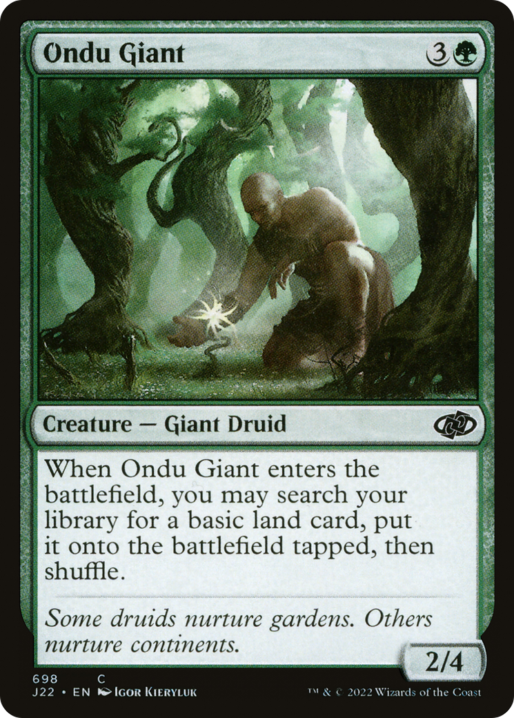 Ondu Giant [Jumpstart 2022] | Card Merchant Takapuna