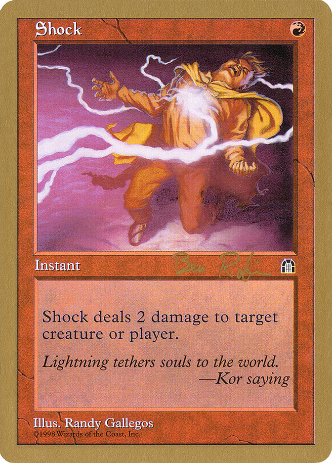 Shock (Ben Rubin) [World Championship Decks 1998] | Card Merchant Takapuna