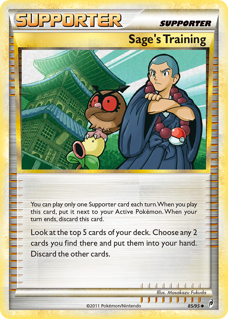 Sage's Training (85/95) [HeartGold & SoulSilver: Call of Legends] | Card Merchant Takapuna