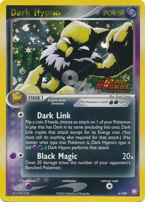 Dark Hypno (6/109) (Stamped) [EX: Team Rocket Returns] | Card Merchant Takapuna