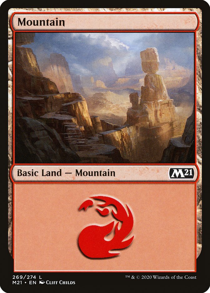 Mountain (269) [Core Set 2021] | Card Merchant Takapuna