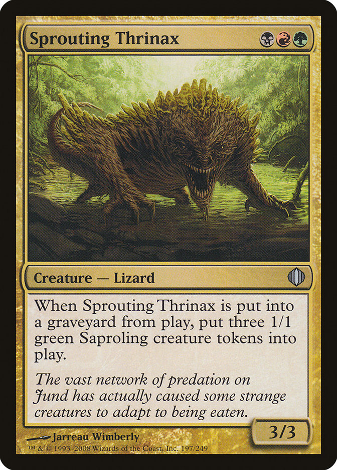 Sprouting Thrinax [Shards of Alara] | Card Merchant Takapuna