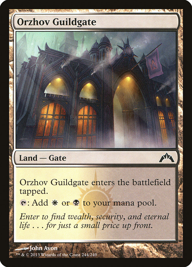 Orzhov Guildgate [Gatecrash] | Card Merchant Takapuna