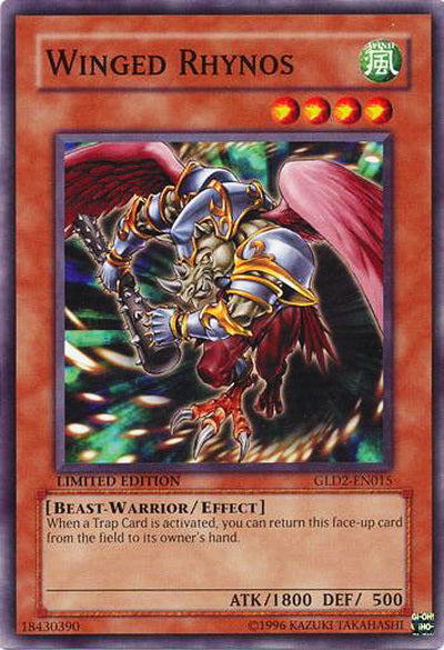 Winged Rhynos [GLD2-EN015] Common | Card Merchant Takapuna