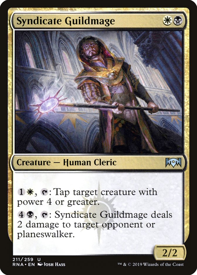 Syndicate Guildmage [Ravnica Allegiance] | Card Merchant Takapuna