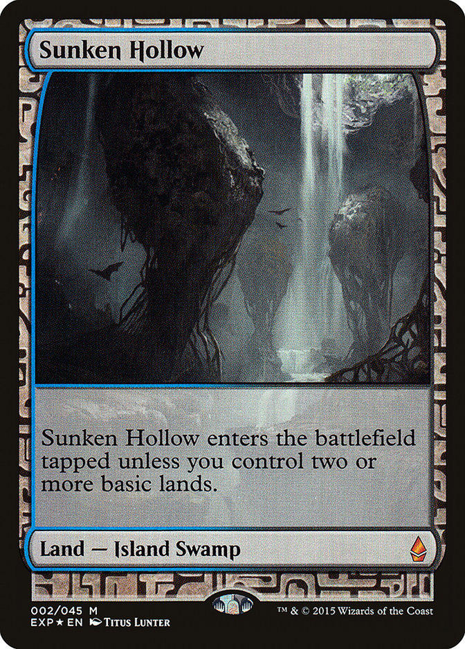 Sunken Hollow [Zendikar Expeditions] | Card Merchant Takapuna