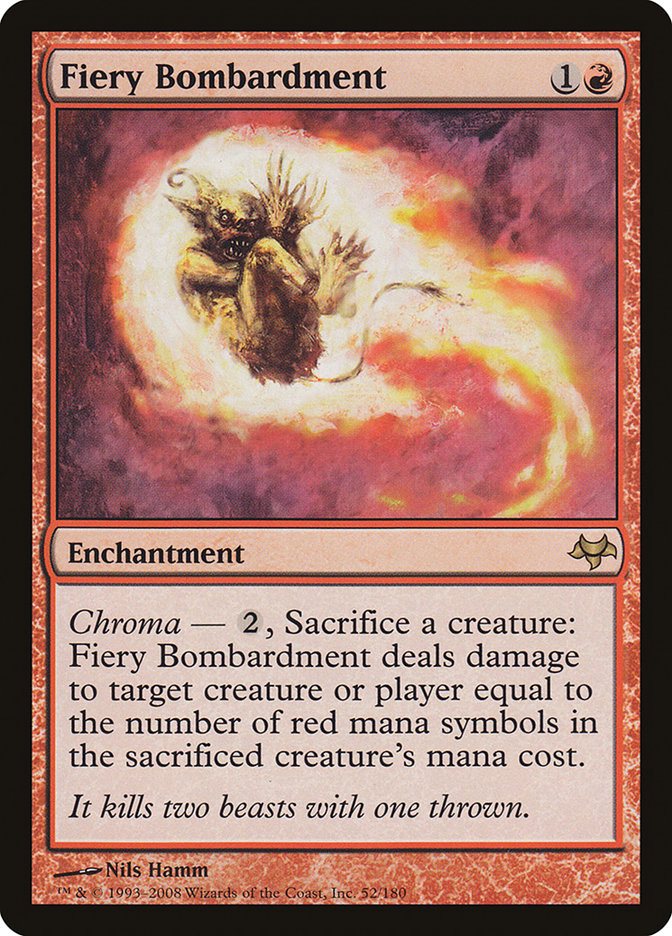 Fiery Bombardment [Eventide] | Card Merchant Takapuna