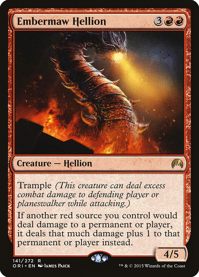 Embermaw Hellion [Magic Origins] | Card Merchant Takapuna