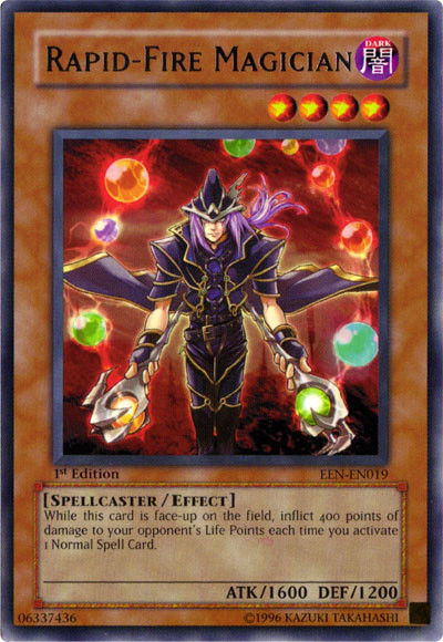 Rapid-Fire Magician [EEN-EN019] Rare | Card Merchant Takapuna